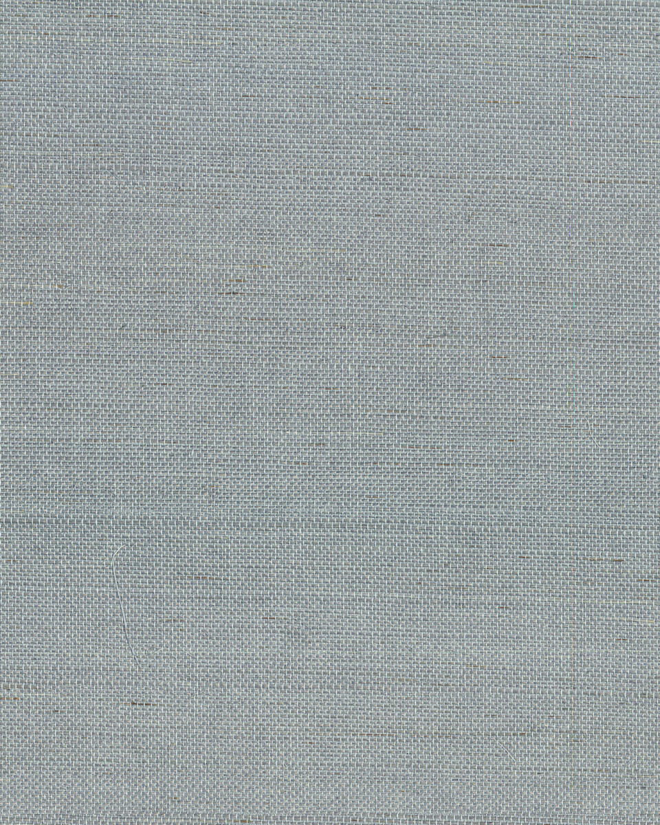 York Designer Sisals Grasscloth Wallpaper - Pewter