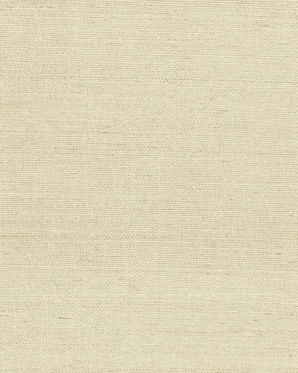 York Designer Sisals Grasscloth Wallpaper Sample - Oat
