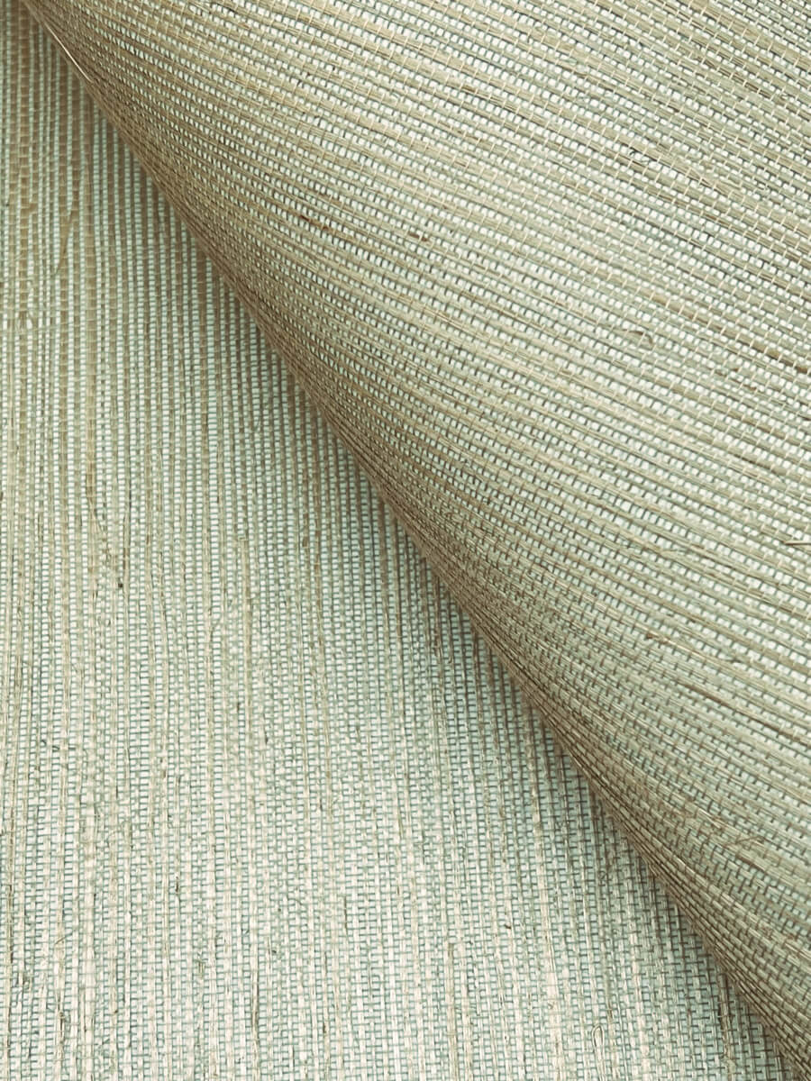 York Designer Sisals Grasscloth Wallpaper Sample - Putty