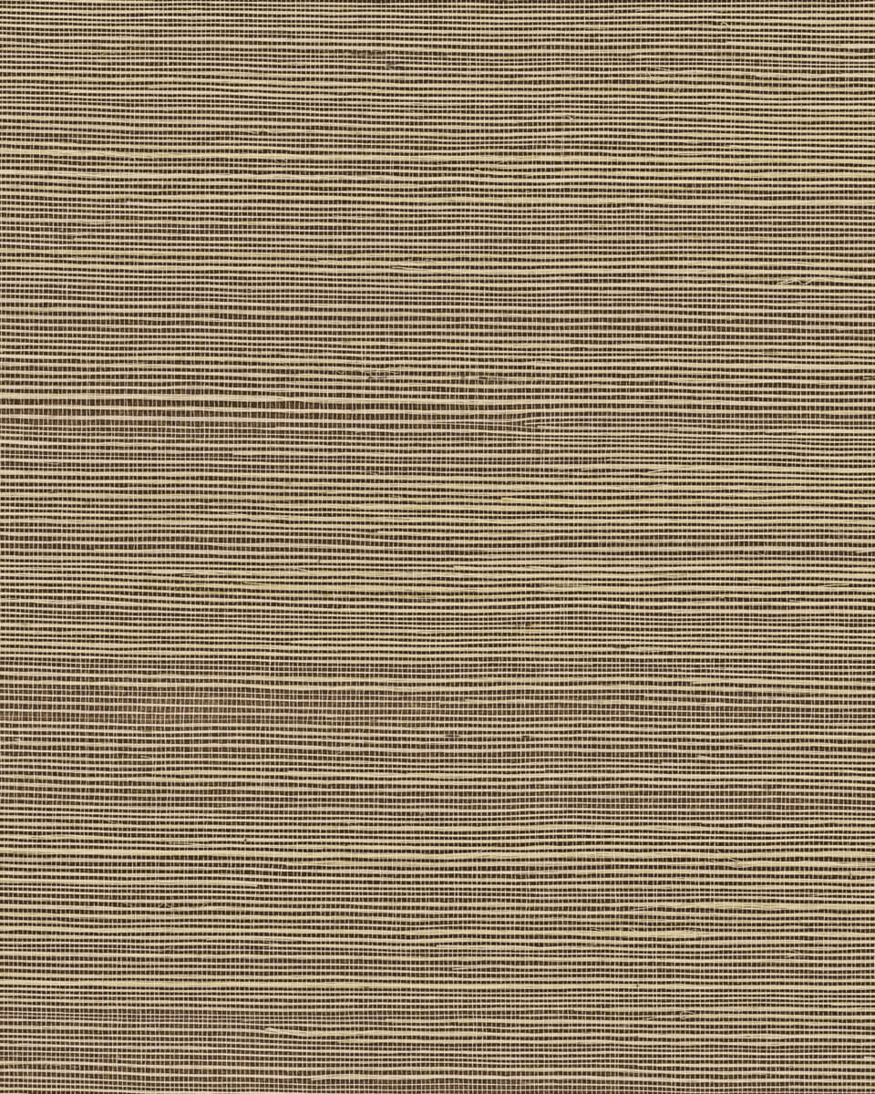 York Designer Sisals Grasscloth Wallpaper - Black