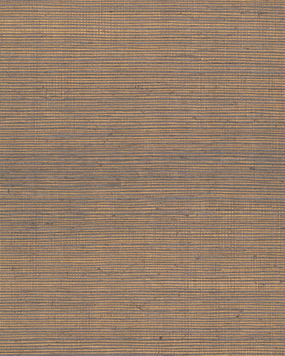 York Designer Sisals Grasscloth Wallpaper Sample - Graphite