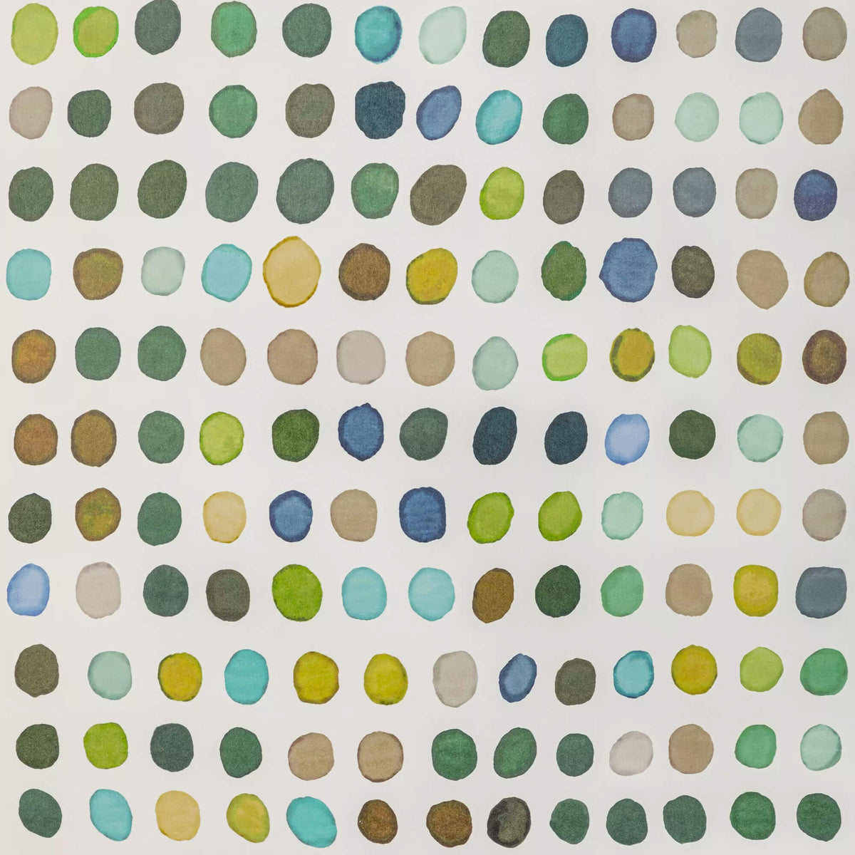 Lee Jofa Rhapsody Twister Wallpaper - Kiwi & Slate