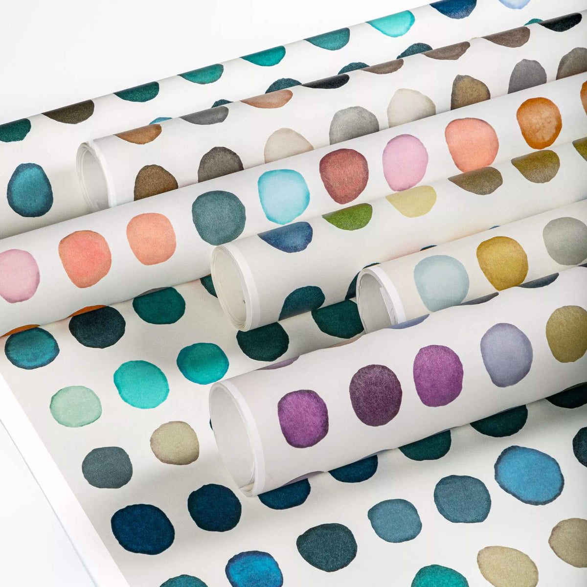 Lee Jofa Rhapsody Twister Wallpaper - Sky & Tang
