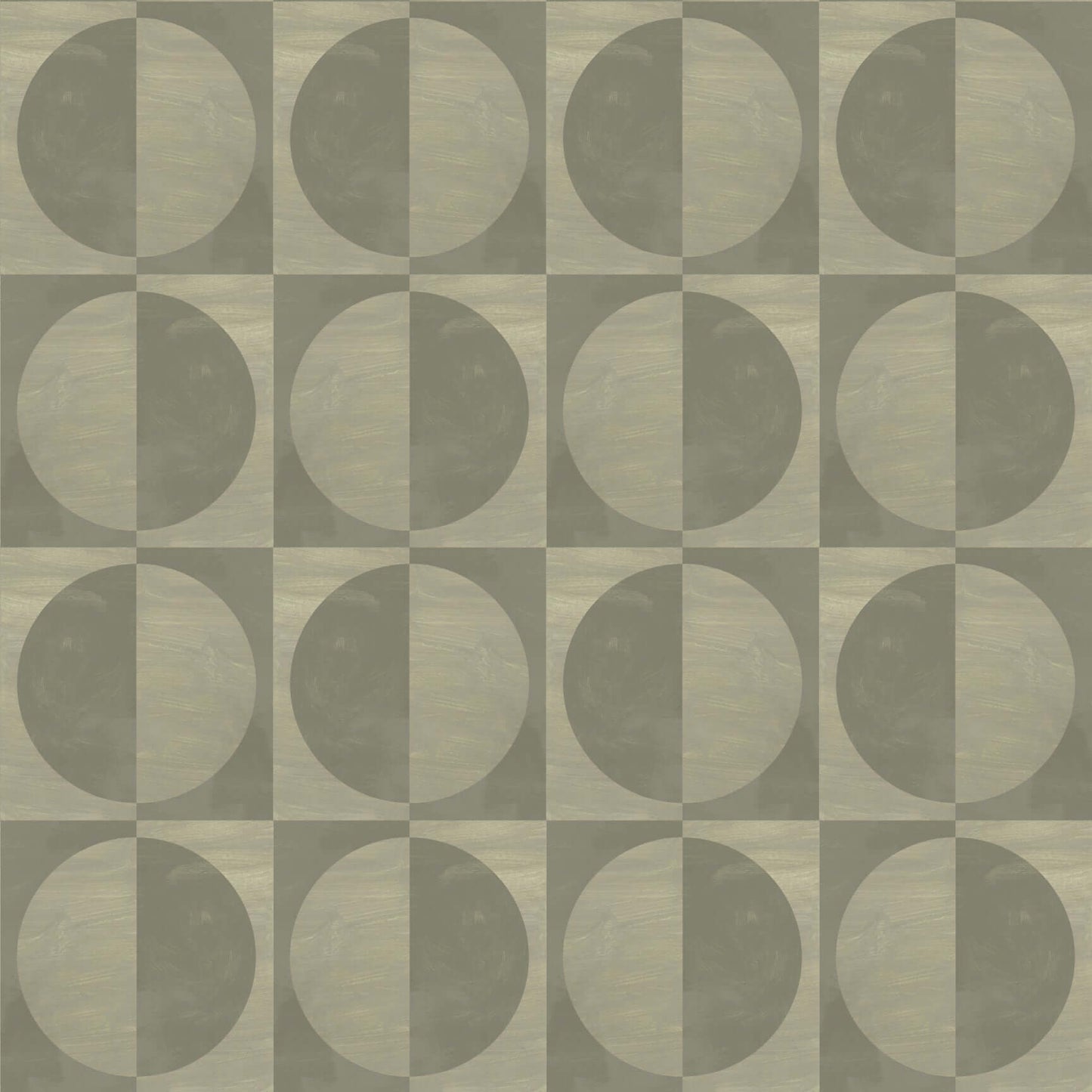 Mitchell Black Glass Half Full Wallpaper Sample - Stone