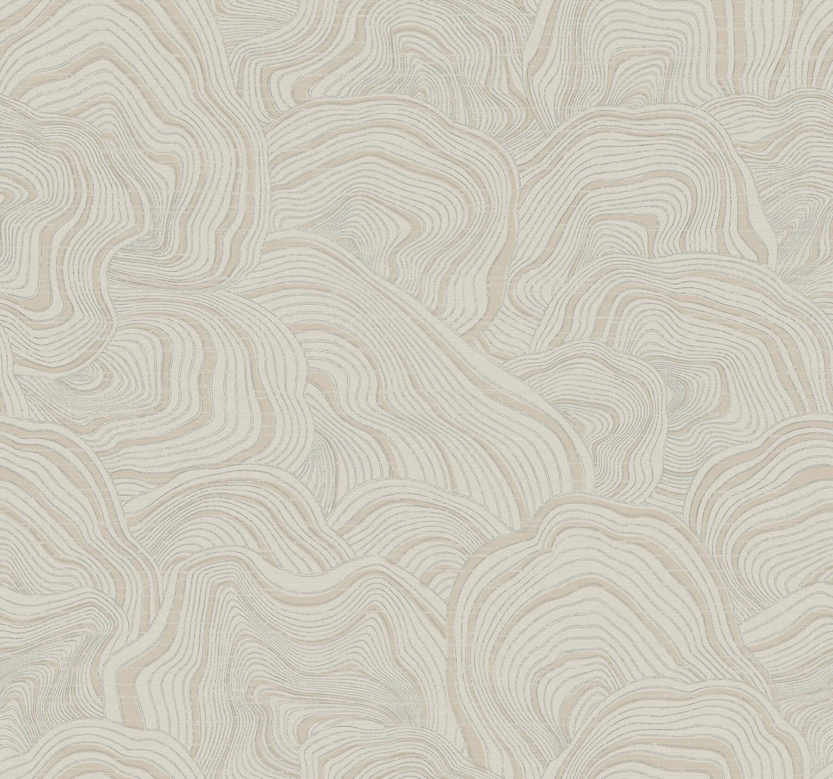 Ronald Redding Classics Geodes Wallpaper - Taupe