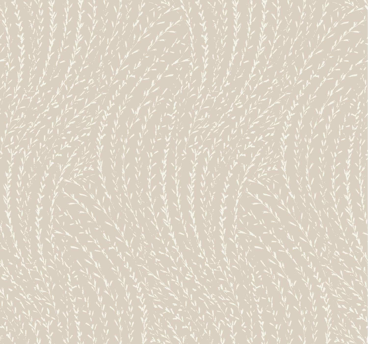 Antonina Vella Layered Luxe Willow Song Wallpaper - Taupe