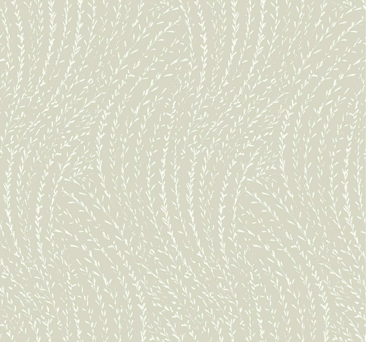 Antonina Vella Layered Luxe Willow Song Wallpaper - Sage
