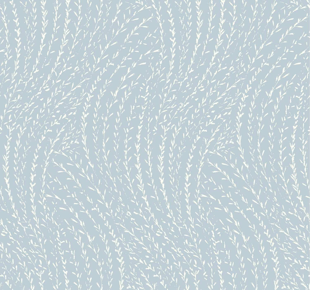 Antonina Vella Layered Luxe Willow Song Wallpaper - Sky Blue