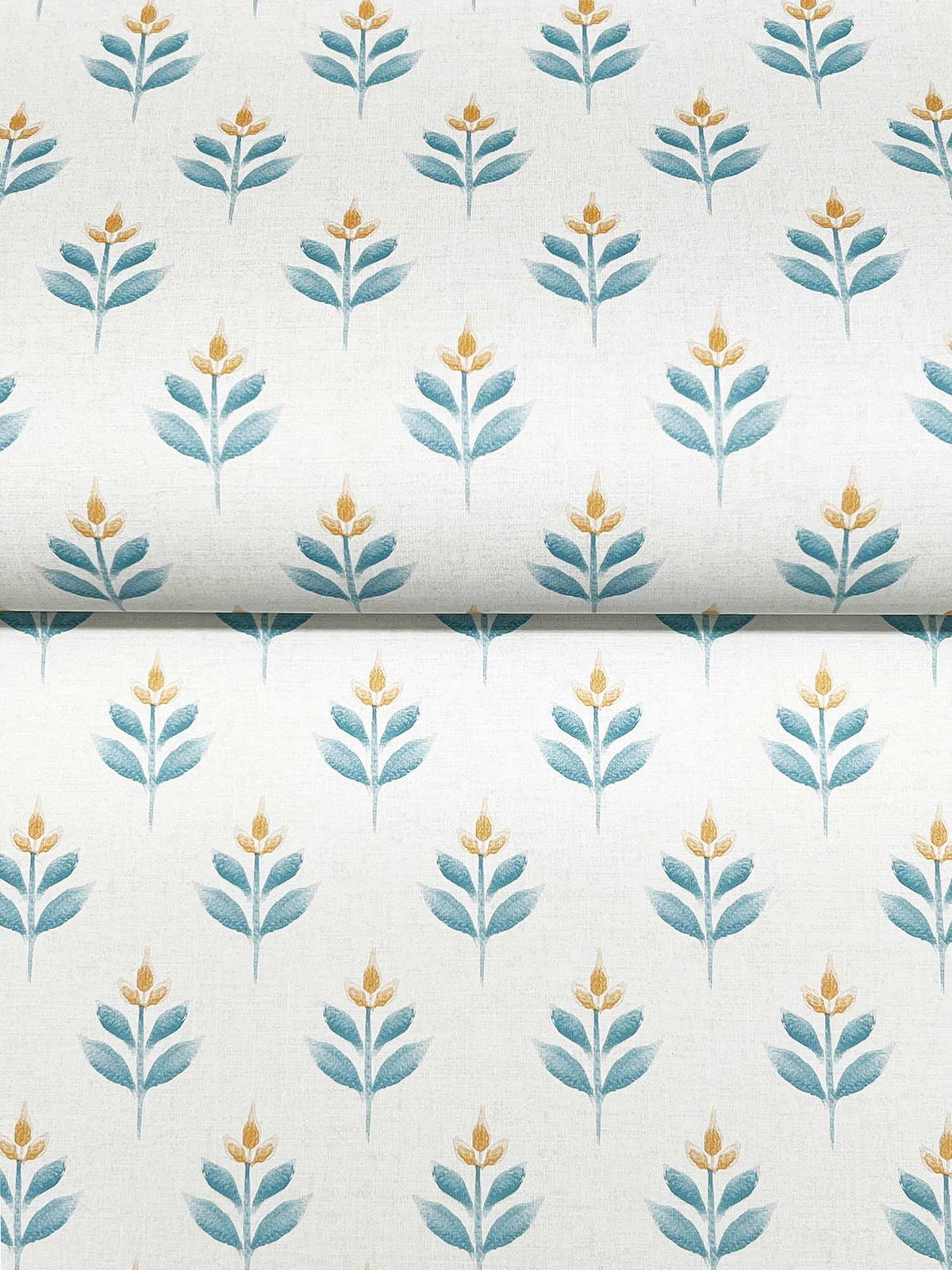 Antonina Vella Layered Luxe Serene Villa Wallpaper - Teal