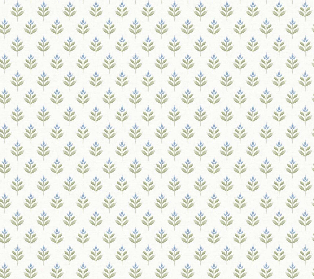 Antonina Vella Layered Luxe Serene Villa Wallpaper - Moss