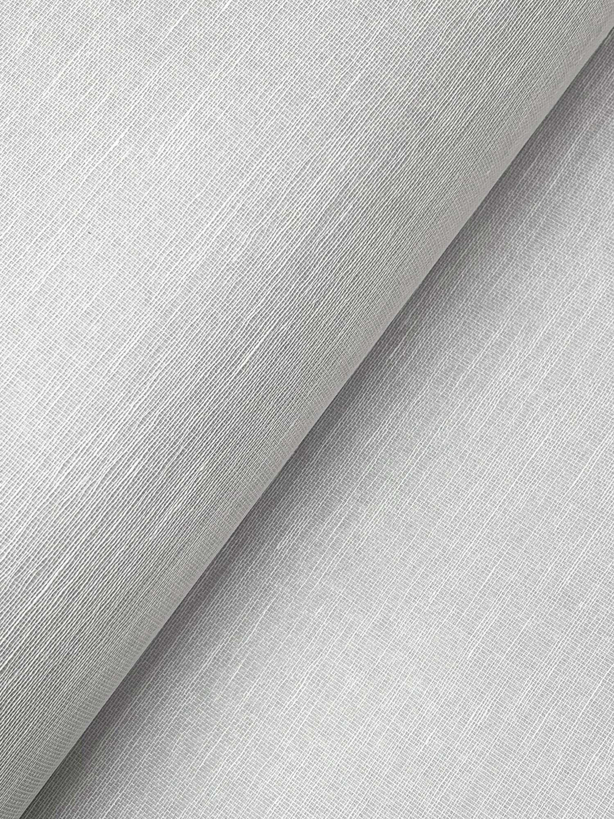 Antonina Vella Layered Luxe Hempfield Weave Wallpaper - Light Grey