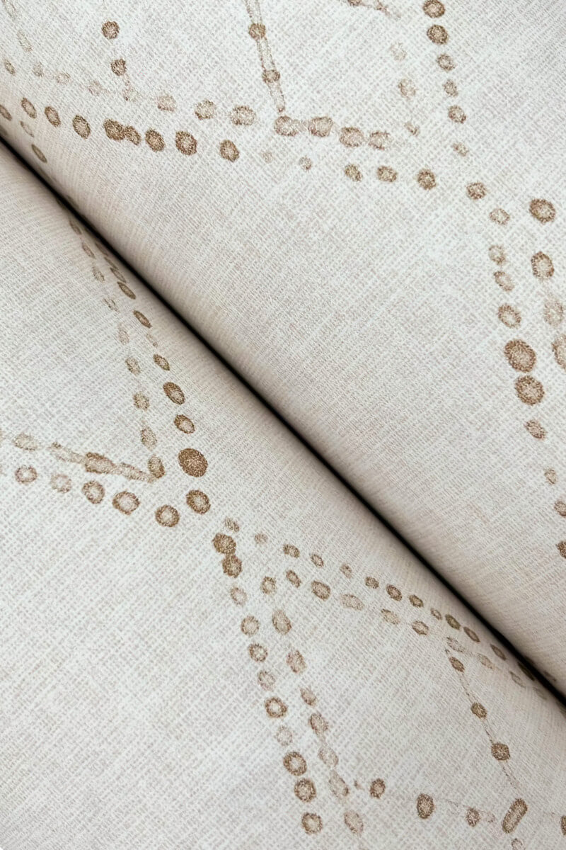 Lemieux et Cie Signature Souk Diamonds Wallpaper Sample - Gold