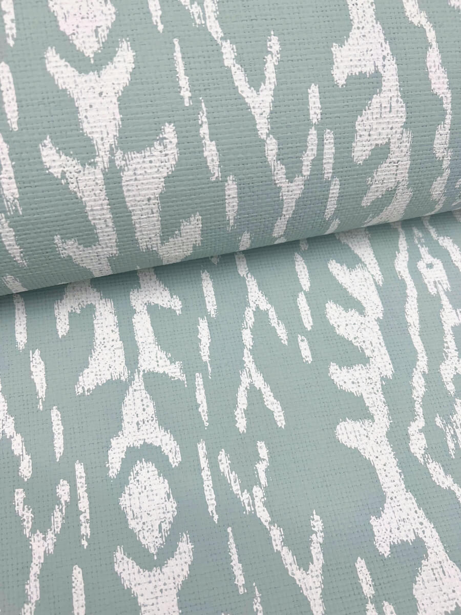 Lemieux et Cie Signature Rousseau Paperweave Wallpaper - Sage