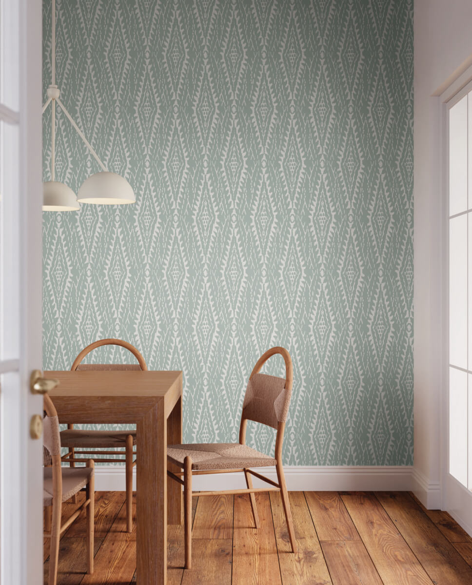 Lemieux et Cie Signature Rousseau Paperweave Wallpaper - Sage