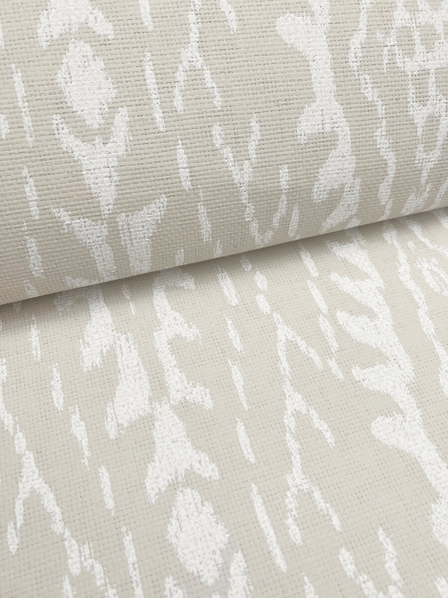 Lemieux et Cie Signature Rousseau Paperweave Wallpaper - Linen