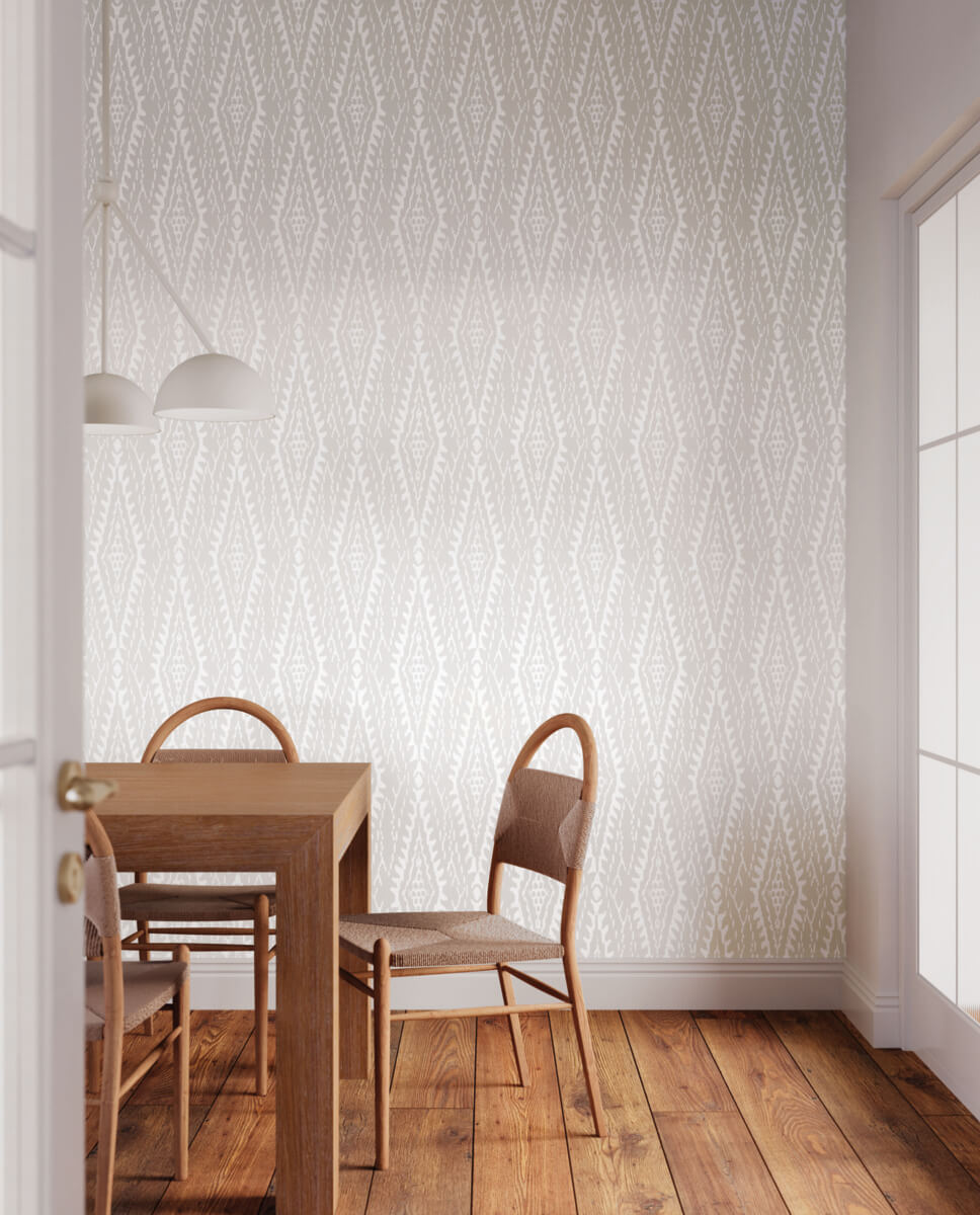 Lemieux et Cie Signature Rousseau Paperweave Wallpaper - Warm Grey