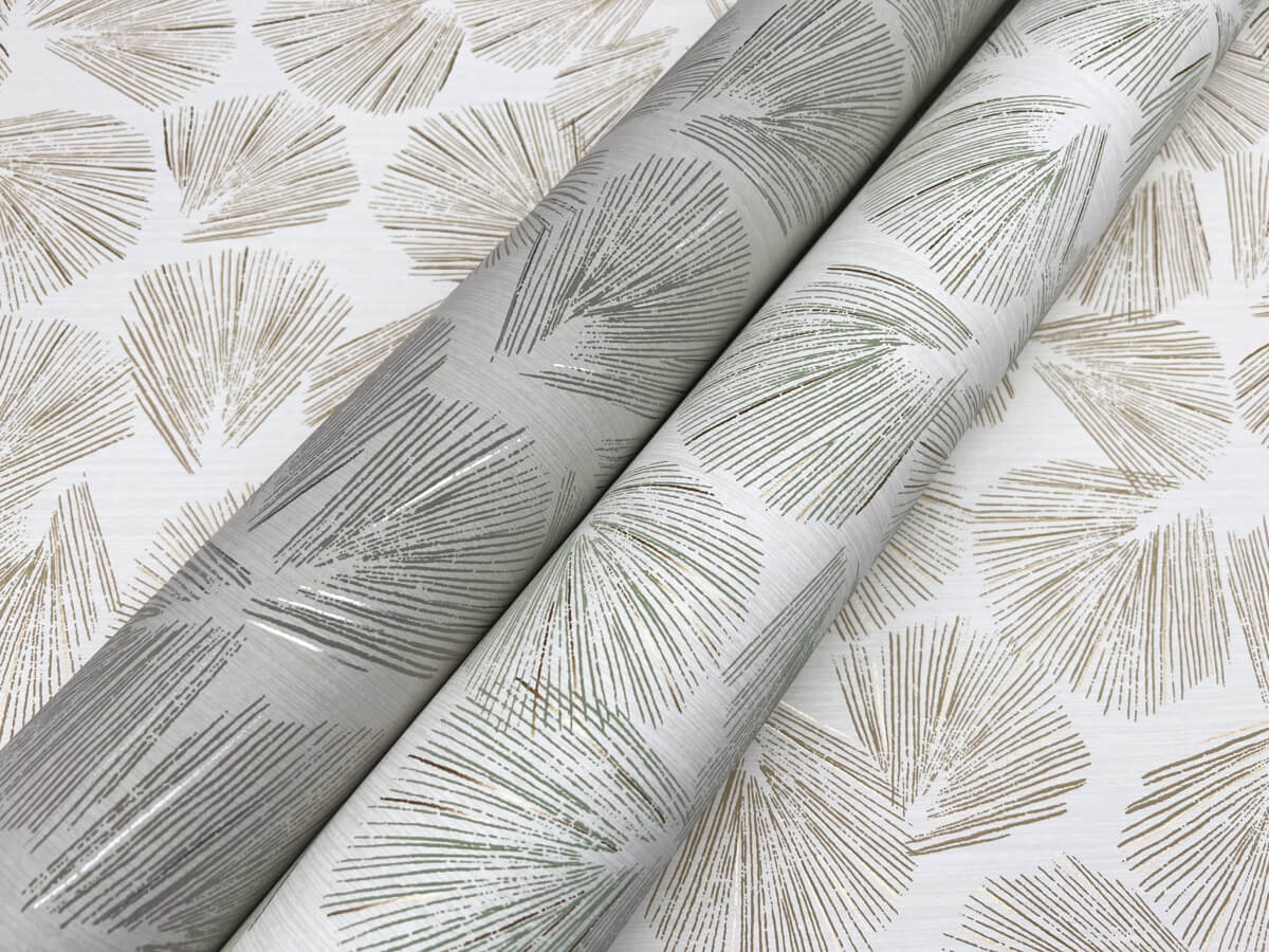 Lemieux et Cie Signature Elora Leaf Wallpaper - Taupe