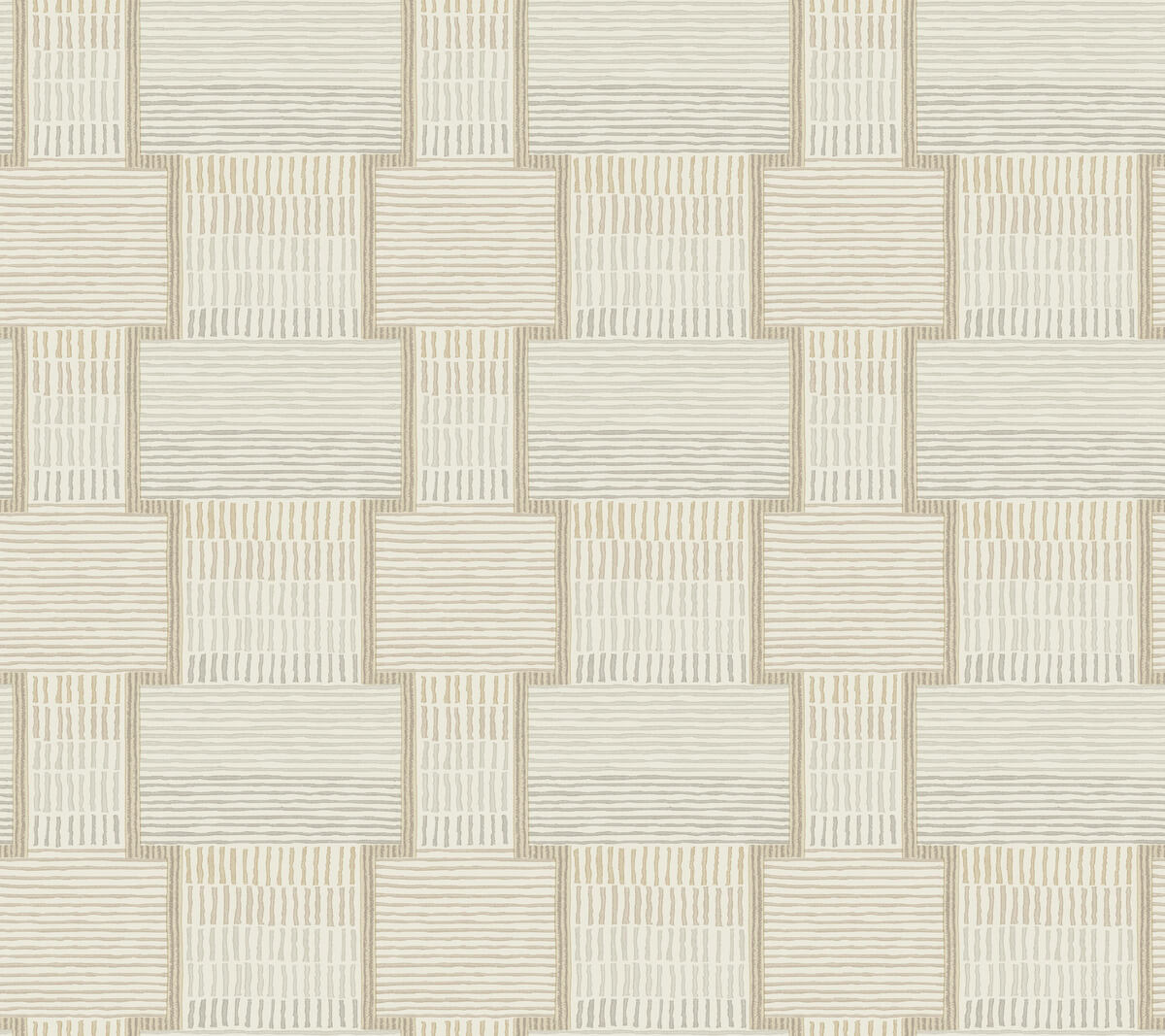 Lemieux et Cie Signature La Broderie Wallpaper Sample - Beige