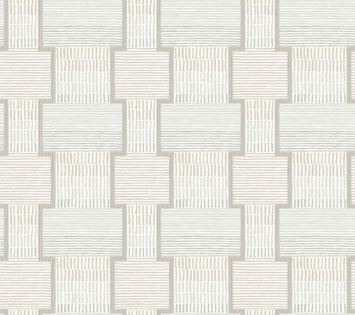 Lemieux et Cie Signature La Broderie Wallpaper - Grey