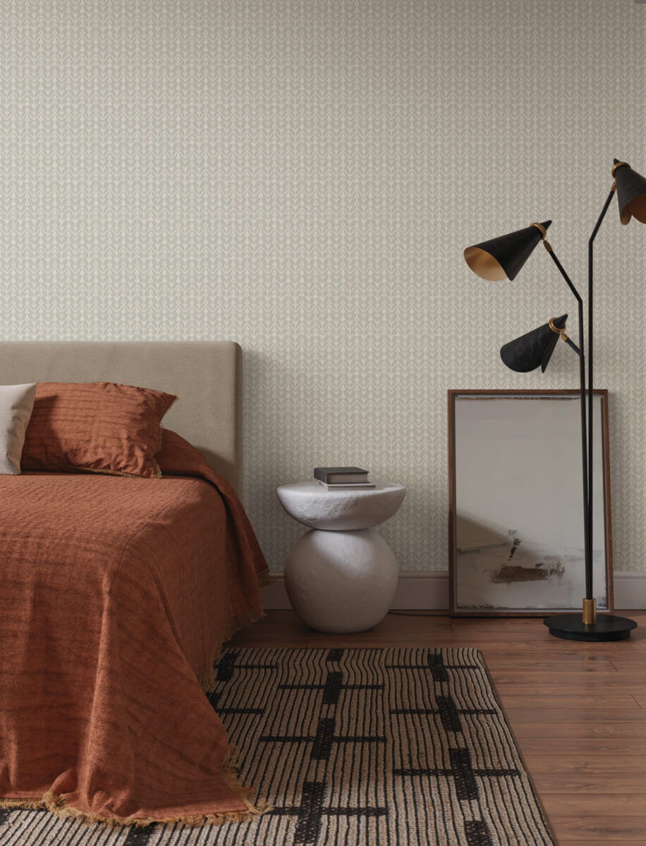 Lemieux et Cie Signature Martigue Stripe Wallpaper - Grey