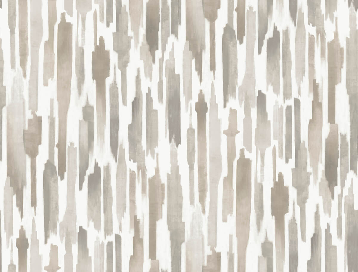 Lemieux et Cie Signature Pluie Wallpaper Sample - Light Neutral