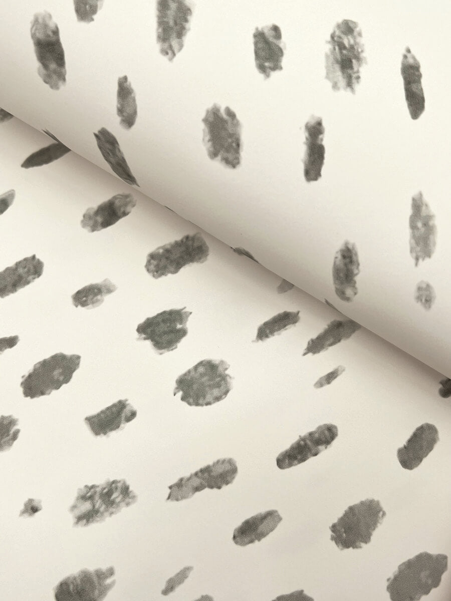 Lemieux et Cie Signature Tachette Wallpaper Sample - Charcoal