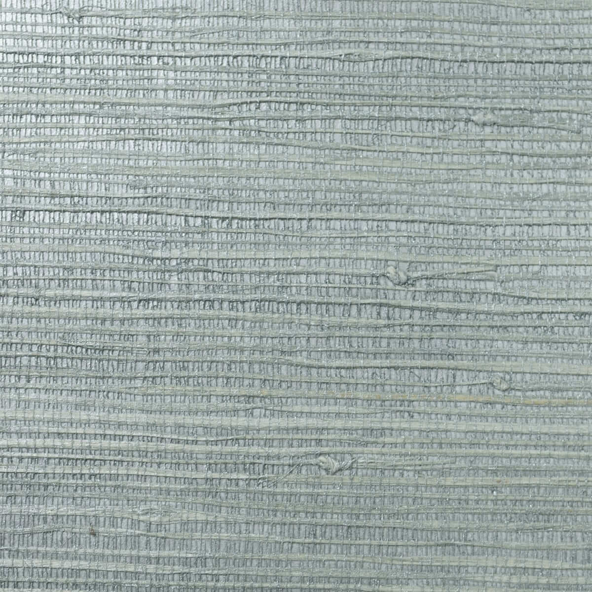 Lillian August Natural Textured Wallcoverings Jute Sample - Metallic Blue Smoke
