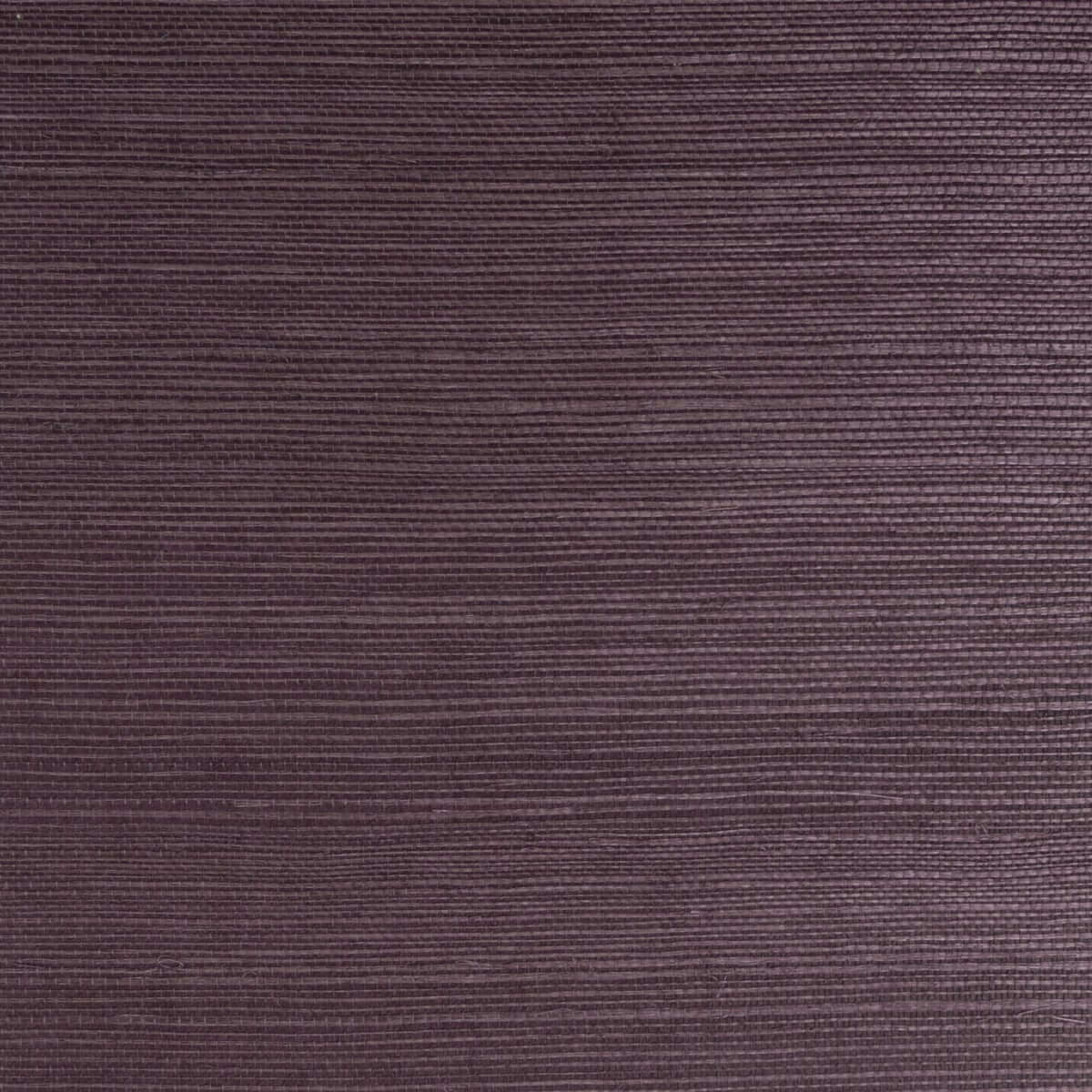 Lillian August Natural Textured Wallcoverings Grasscloth Sample - Deep Plum