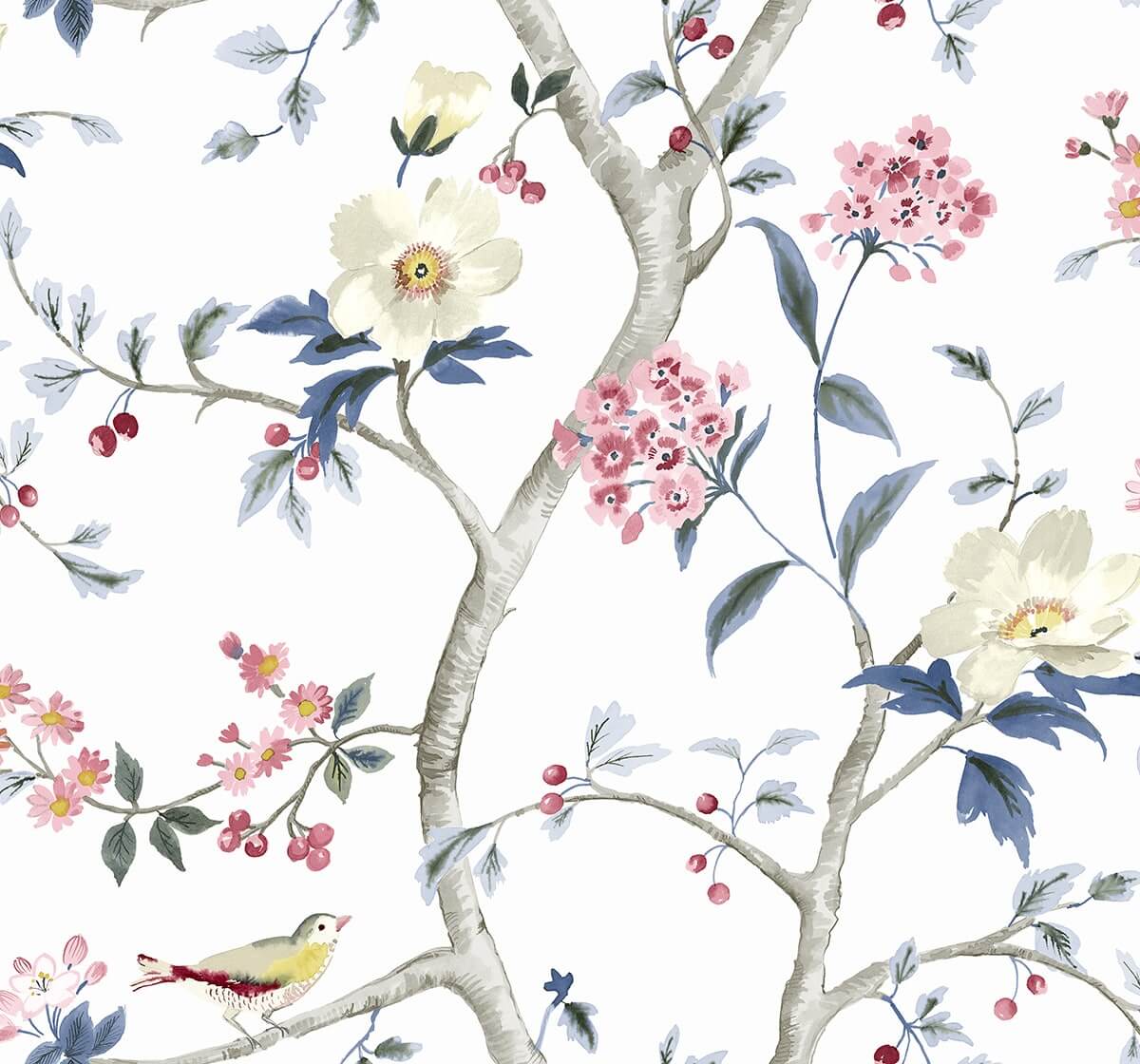 Lillian August Coastal Haven Sparrow Haven - Riviera Blue & Berry