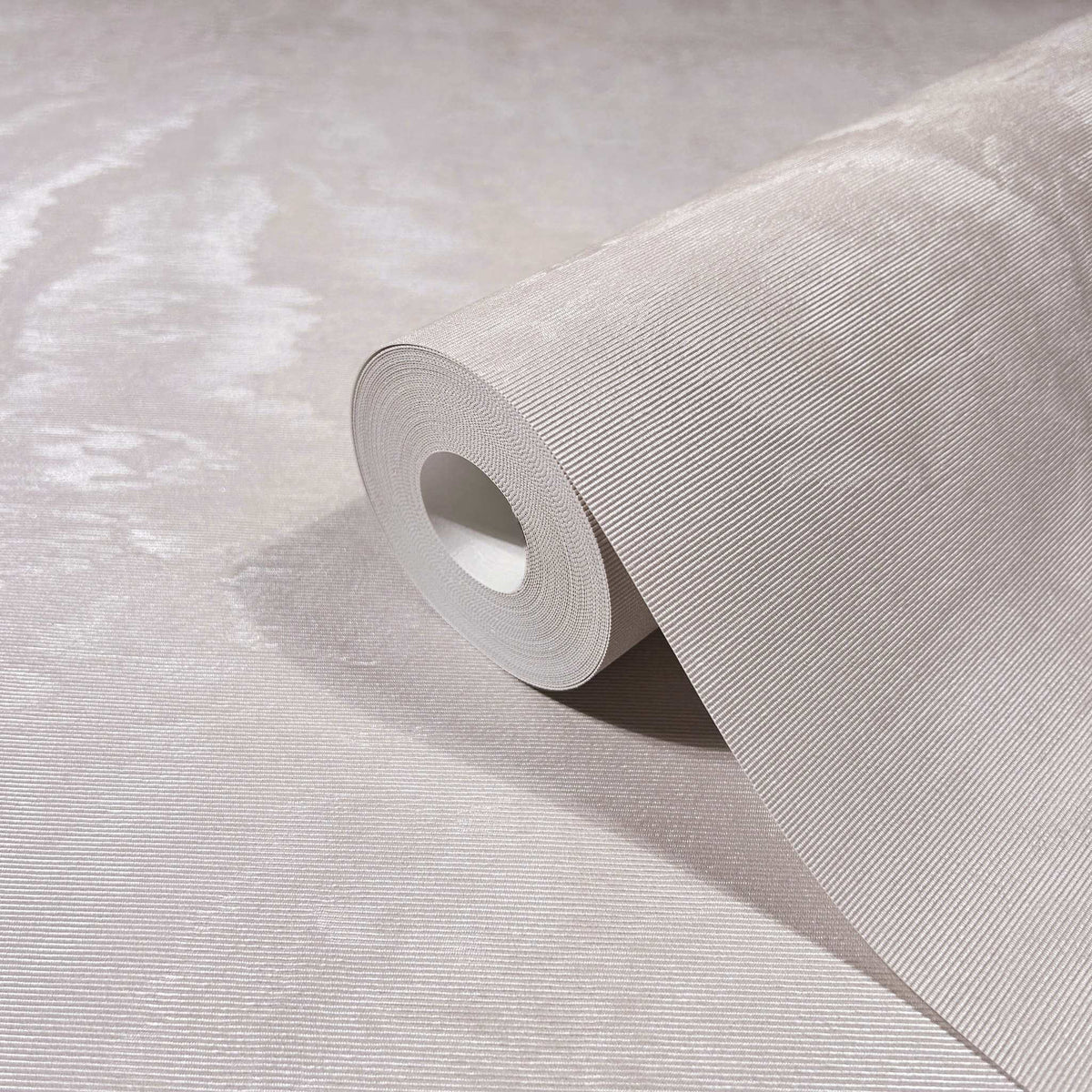 Antonina Vella Opulent Accents Shimmering Moire Wallpaper Sample - Dove