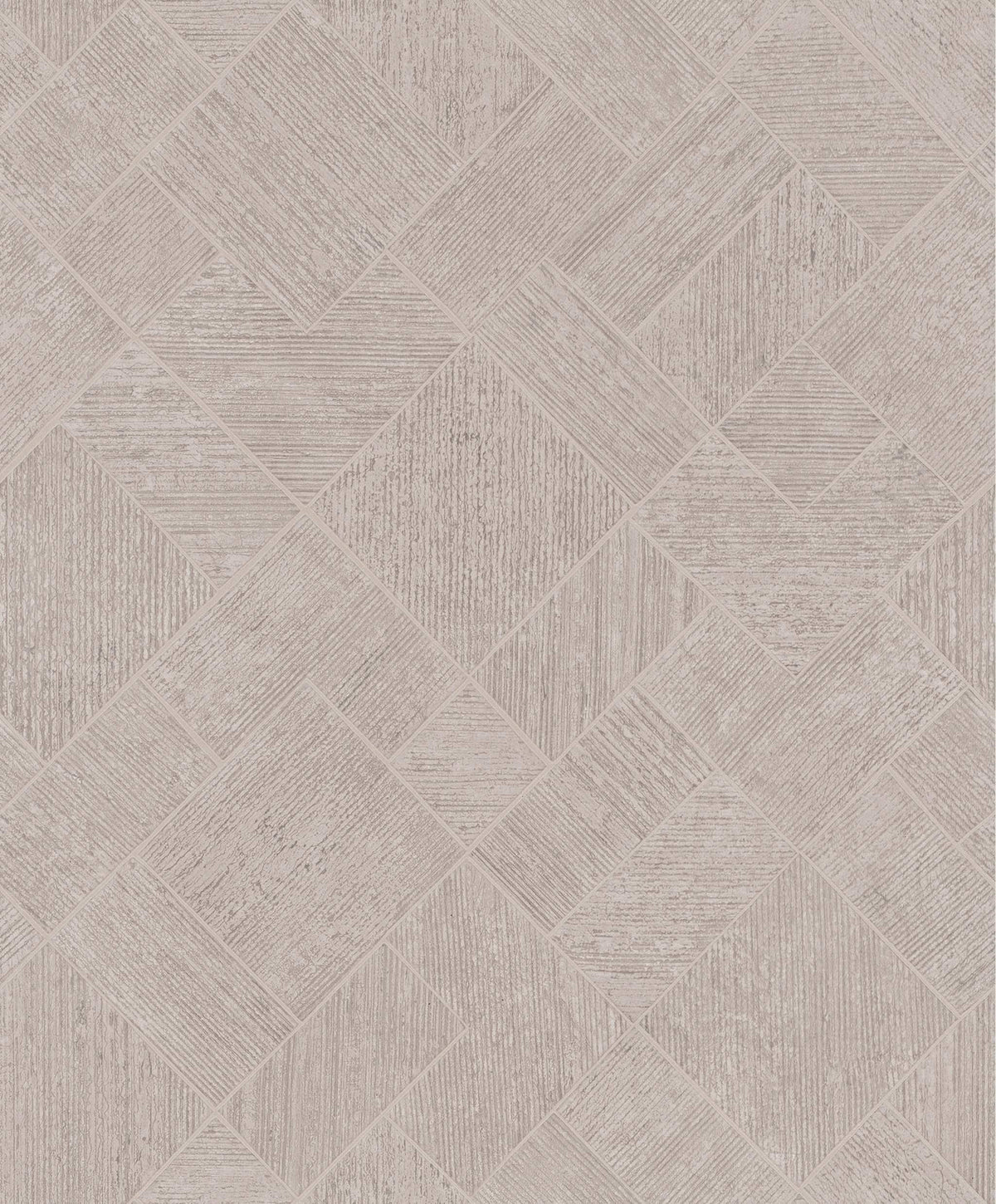 Antonina Vella Opulent Accents Marquetry Wallpaper Sample - Grey