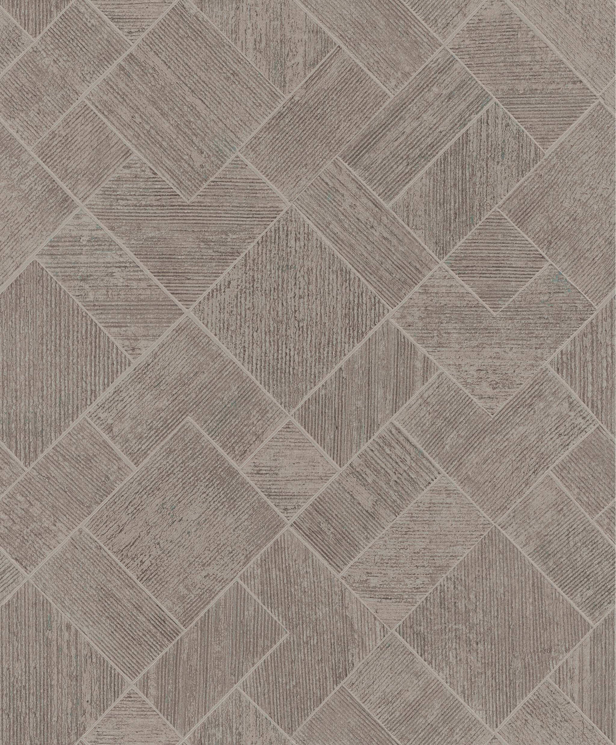 Antonina Vella Opulent Accents Marquetry Wallpaper - Taupe