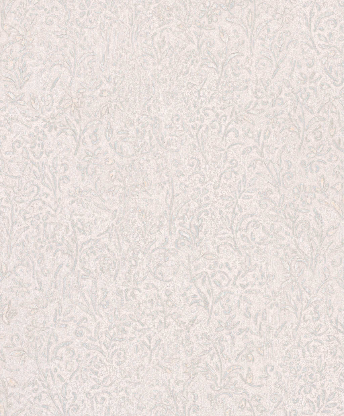Antonina Vella Opulent Accents Sculpted Floral Wallpaper Sample - Aqua