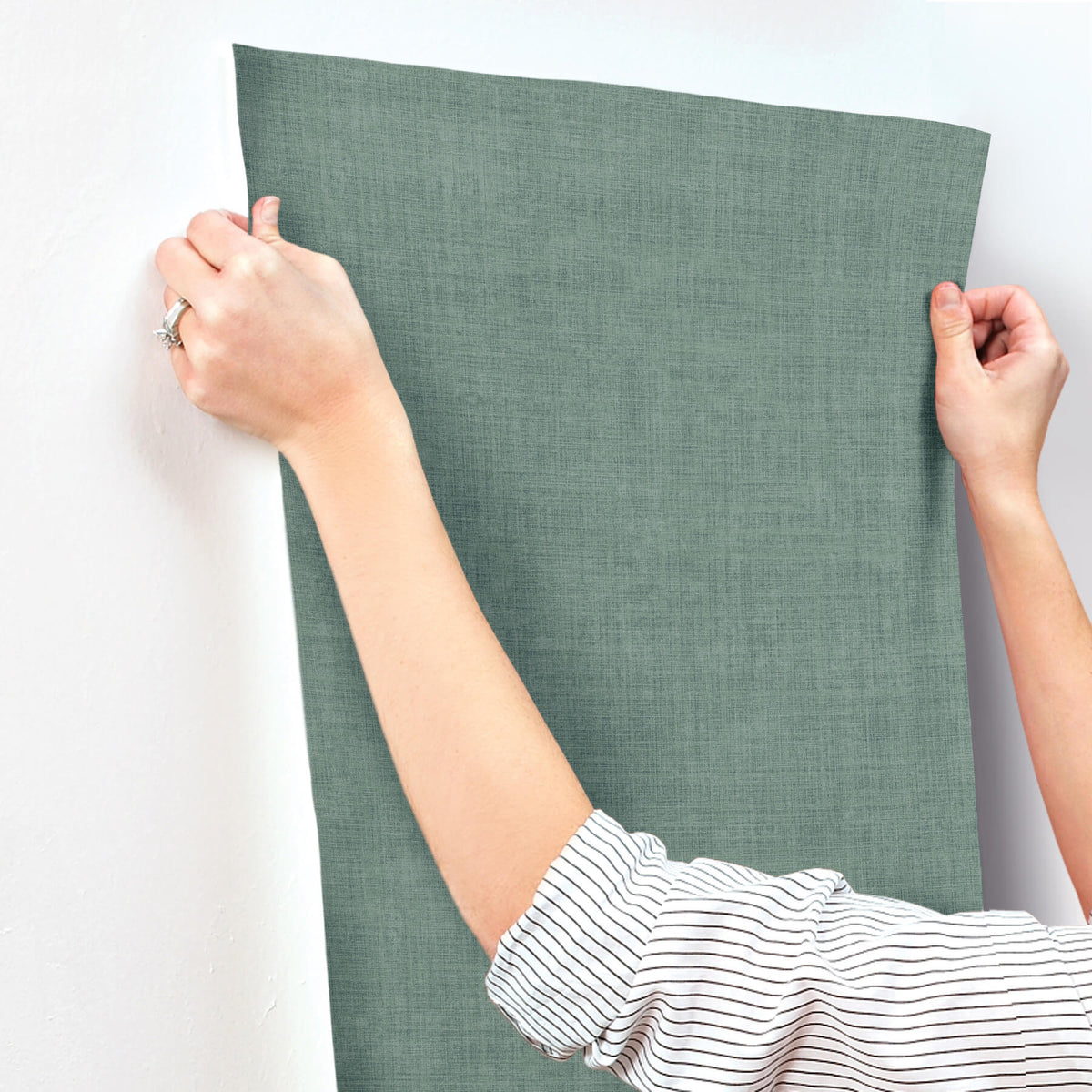 York Daydream Oktan Wallpaper - Sea Green