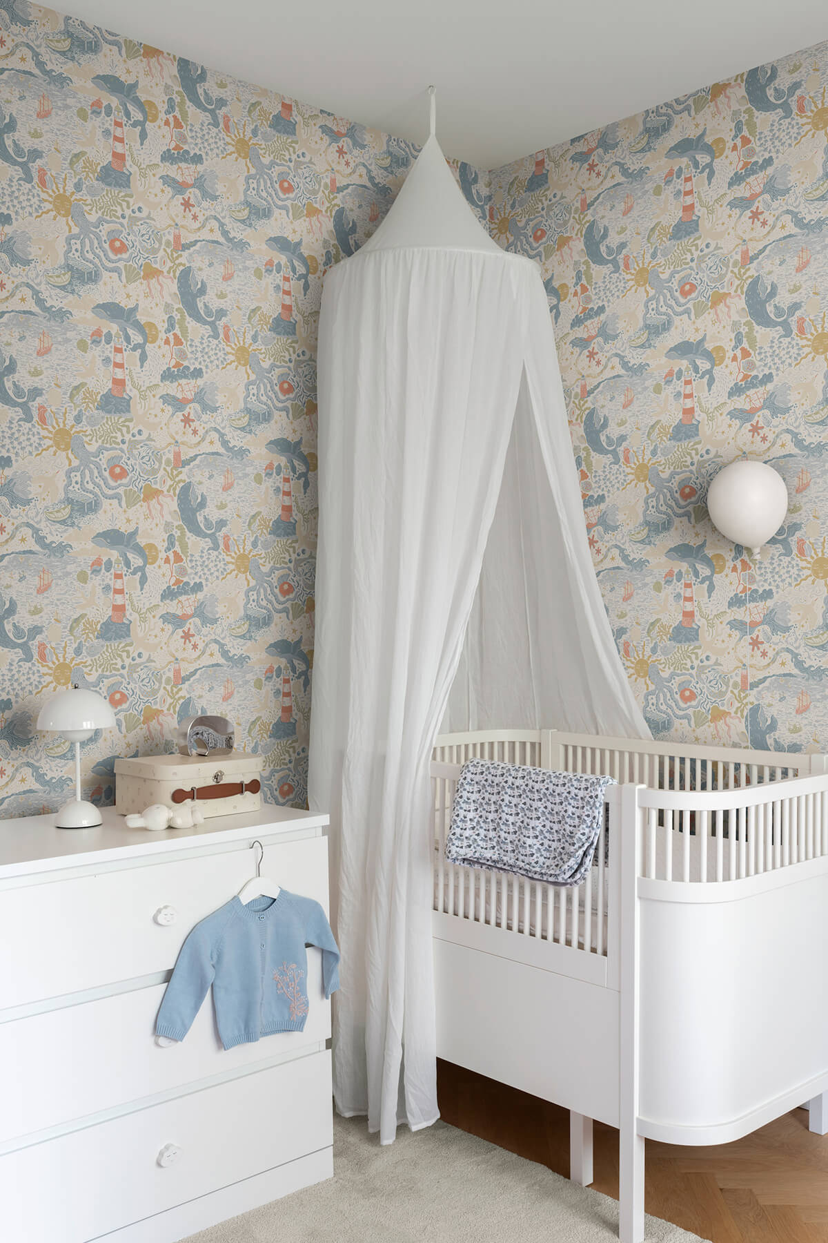 York Daydream Havet Wallpaper - Multi