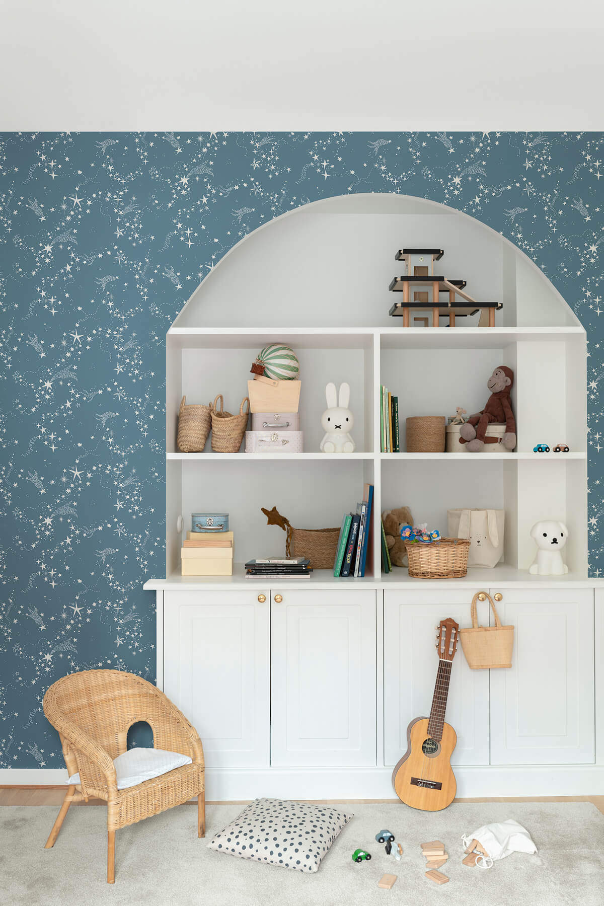 York Daydream Stjarnhimmel Wallpaper - Dark Blue