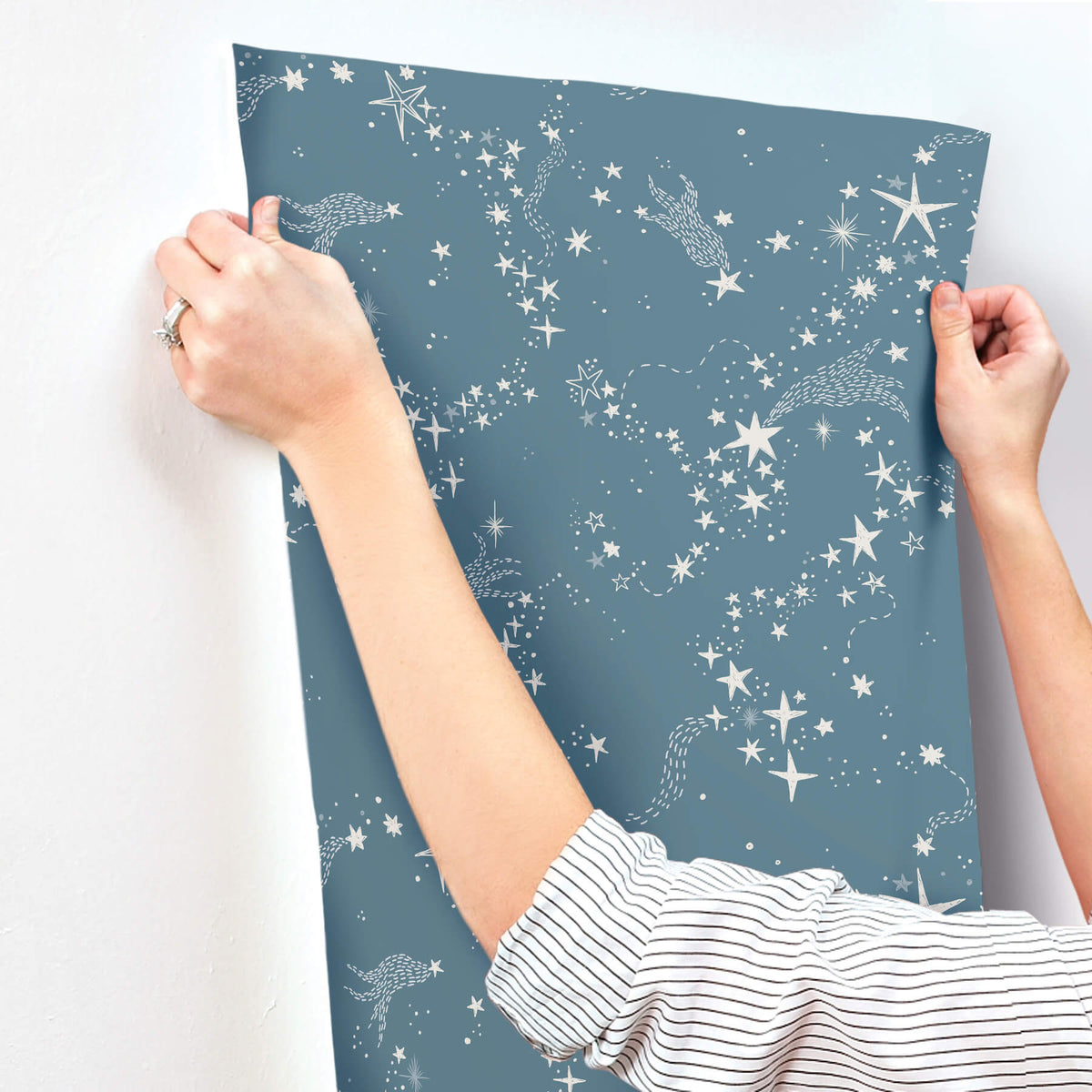 York Daydream Stjarnhimmel Wallpaper - Dark Blue