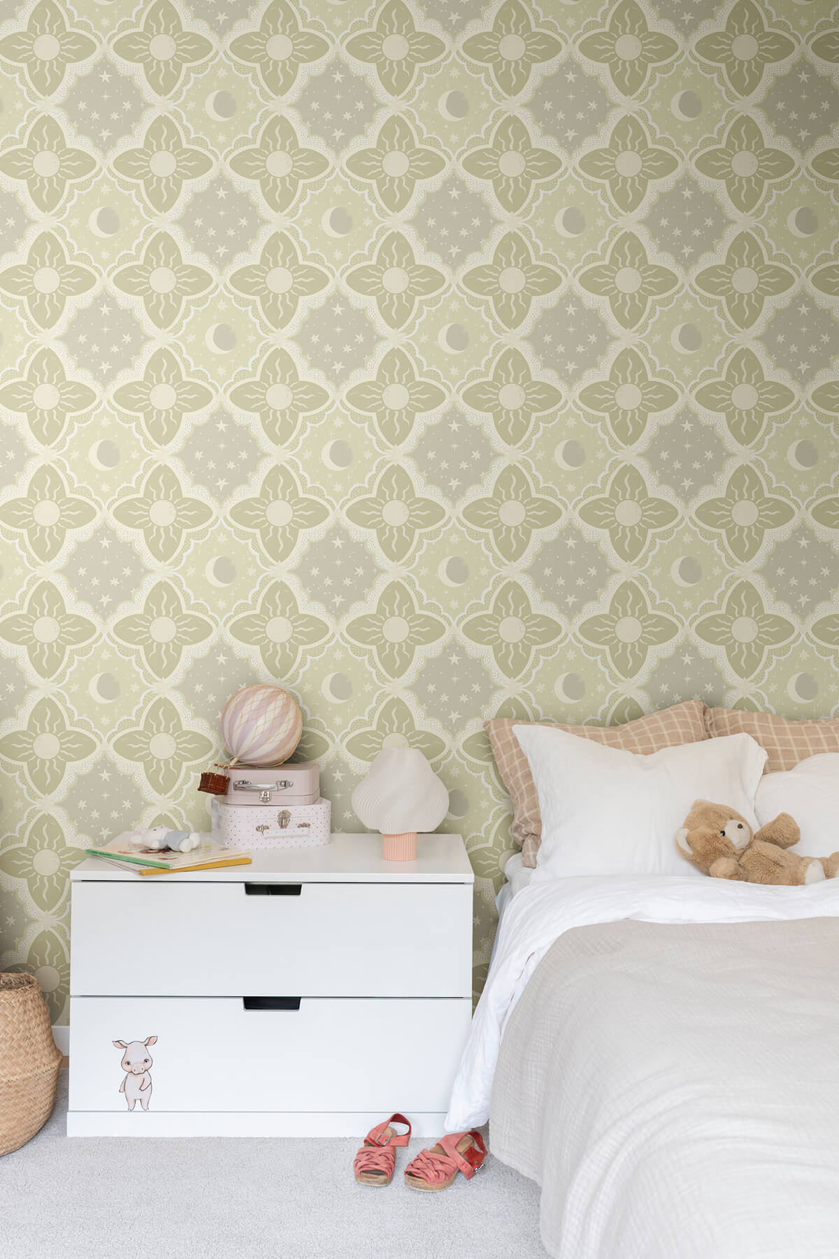 York Daydream Sol & Mane Wallpaper - Green