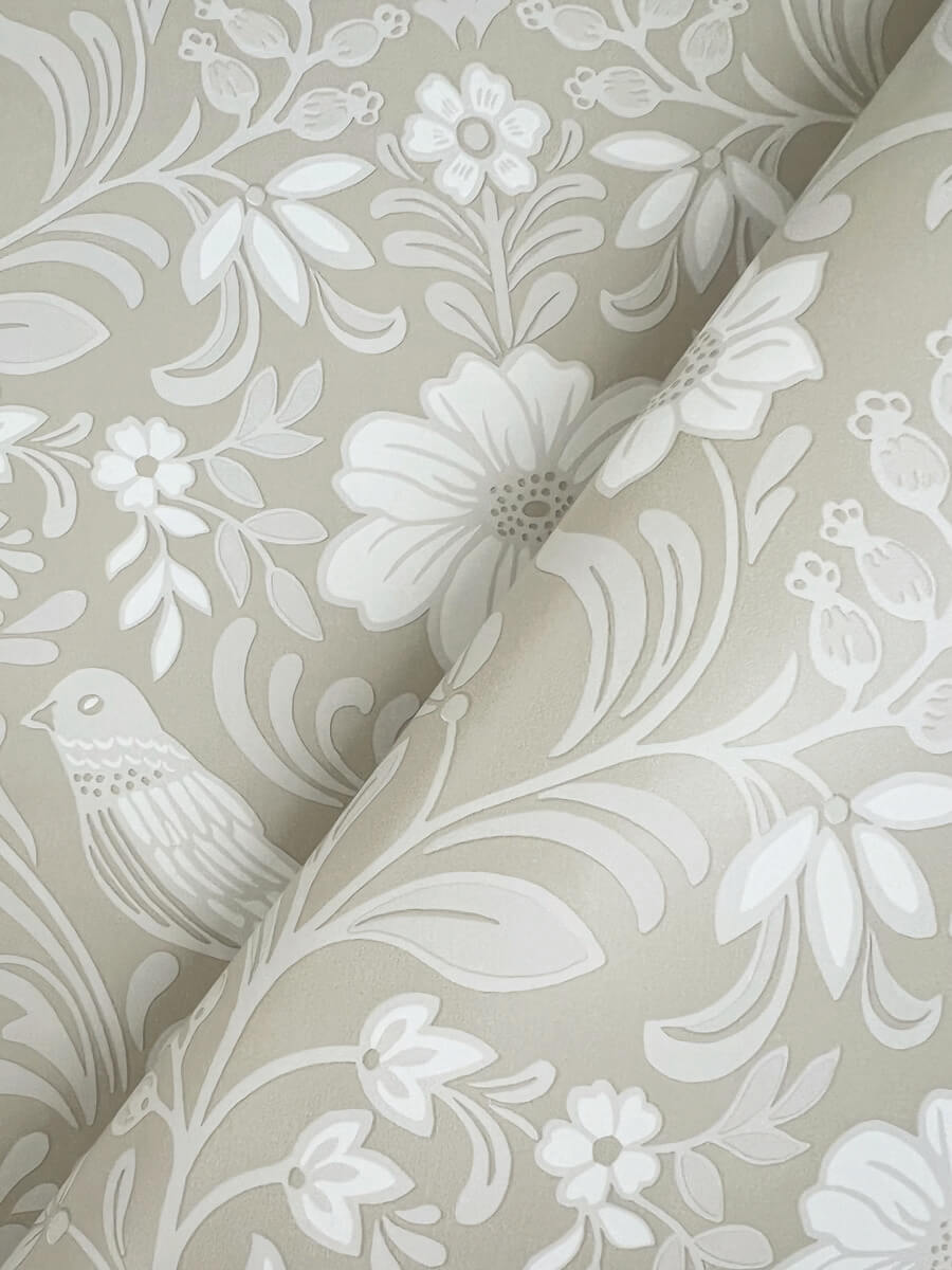 Magnolia Home Colette Wallpaper - Linen