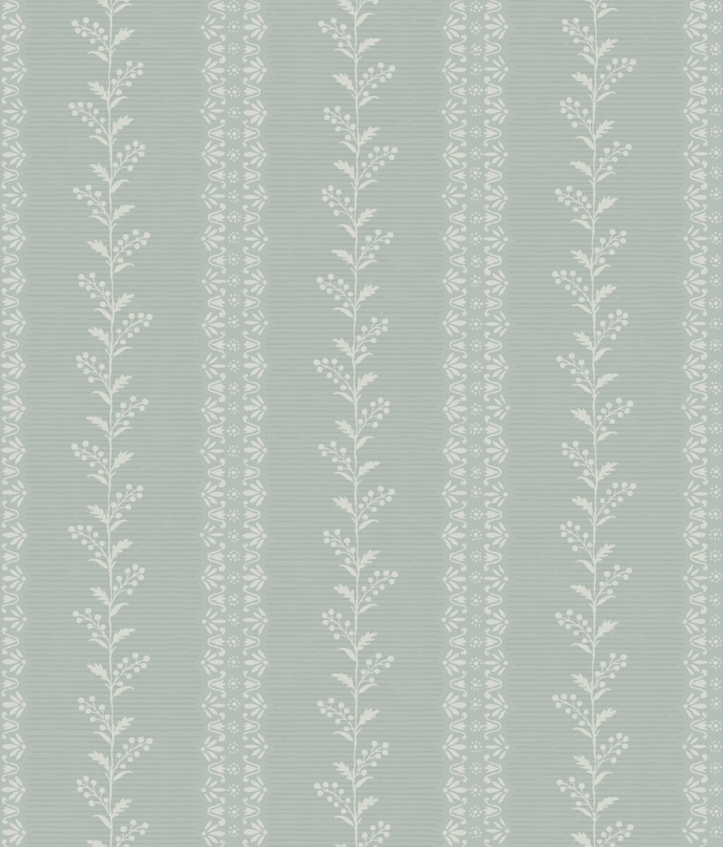Magnolia Home Everleigh Wallpaper Sample - Sage