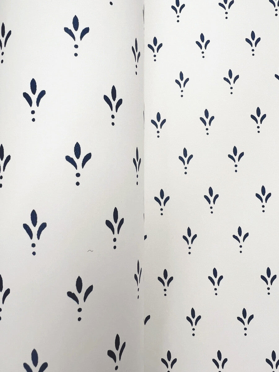Magnolia Home Charm Wallpaper Sample - Blue