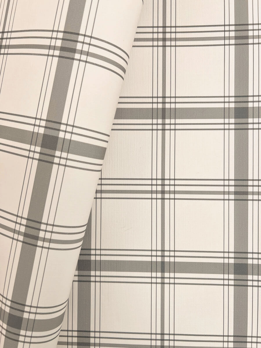 Magnolia Home Hunter Wallpaper Sample - Charcoal