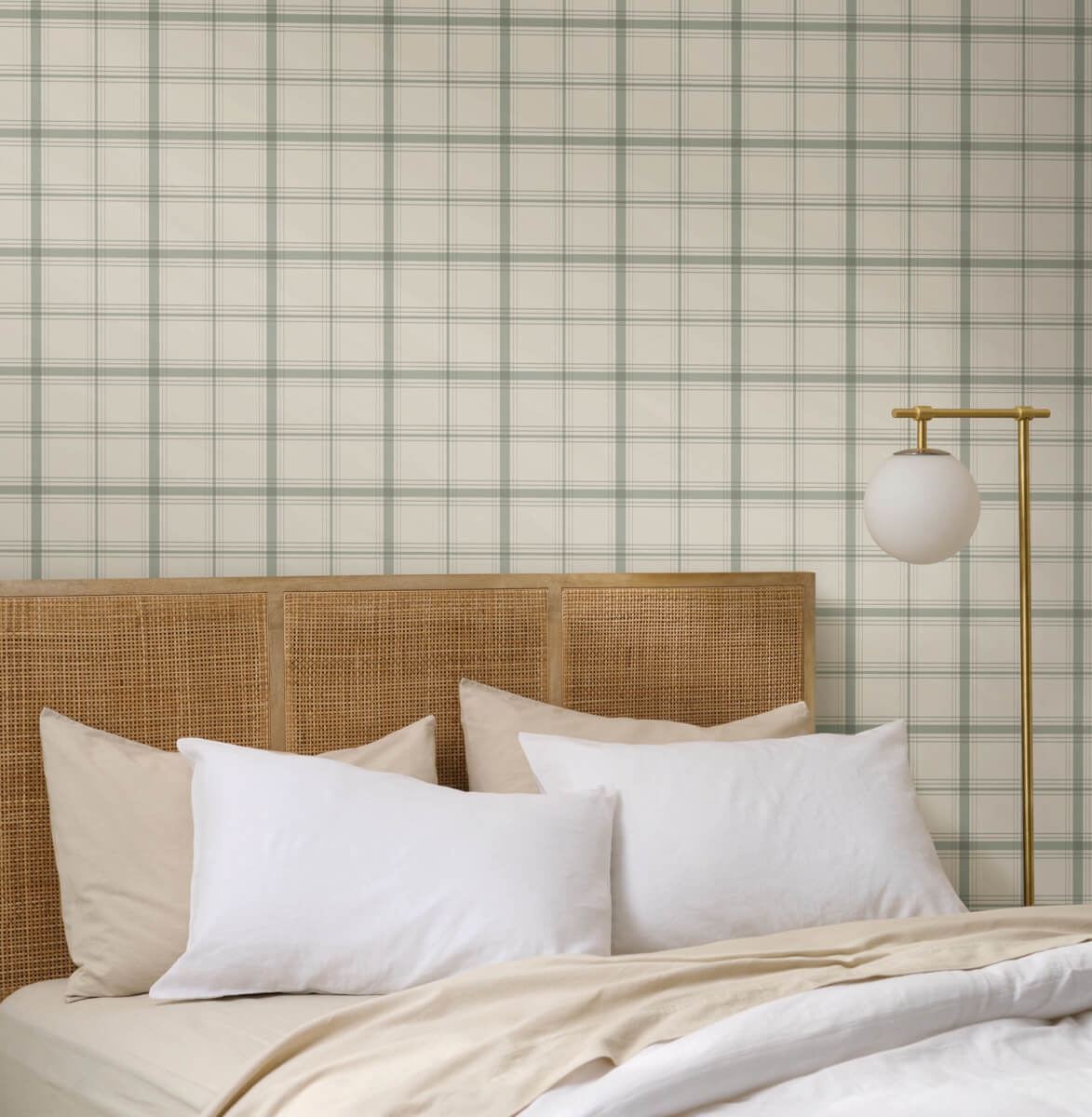 Magnolia Home Hunter Wallpaper Sample - Green