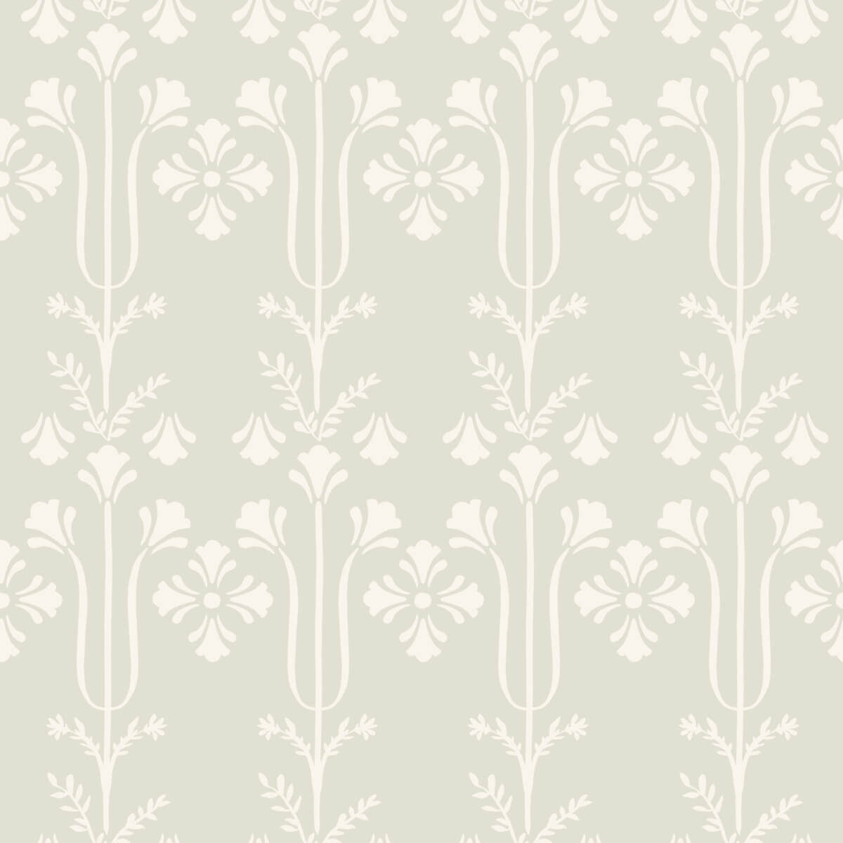 Magnolia Home Lydia Wallpaper Sample - Ivory