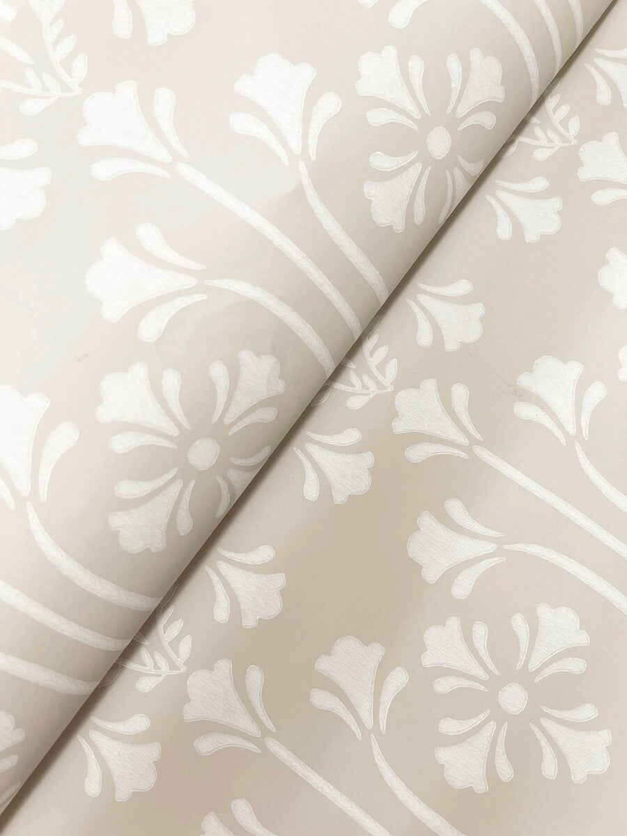 Magnolia Home Lydia Wallpaper Sample - Ivory