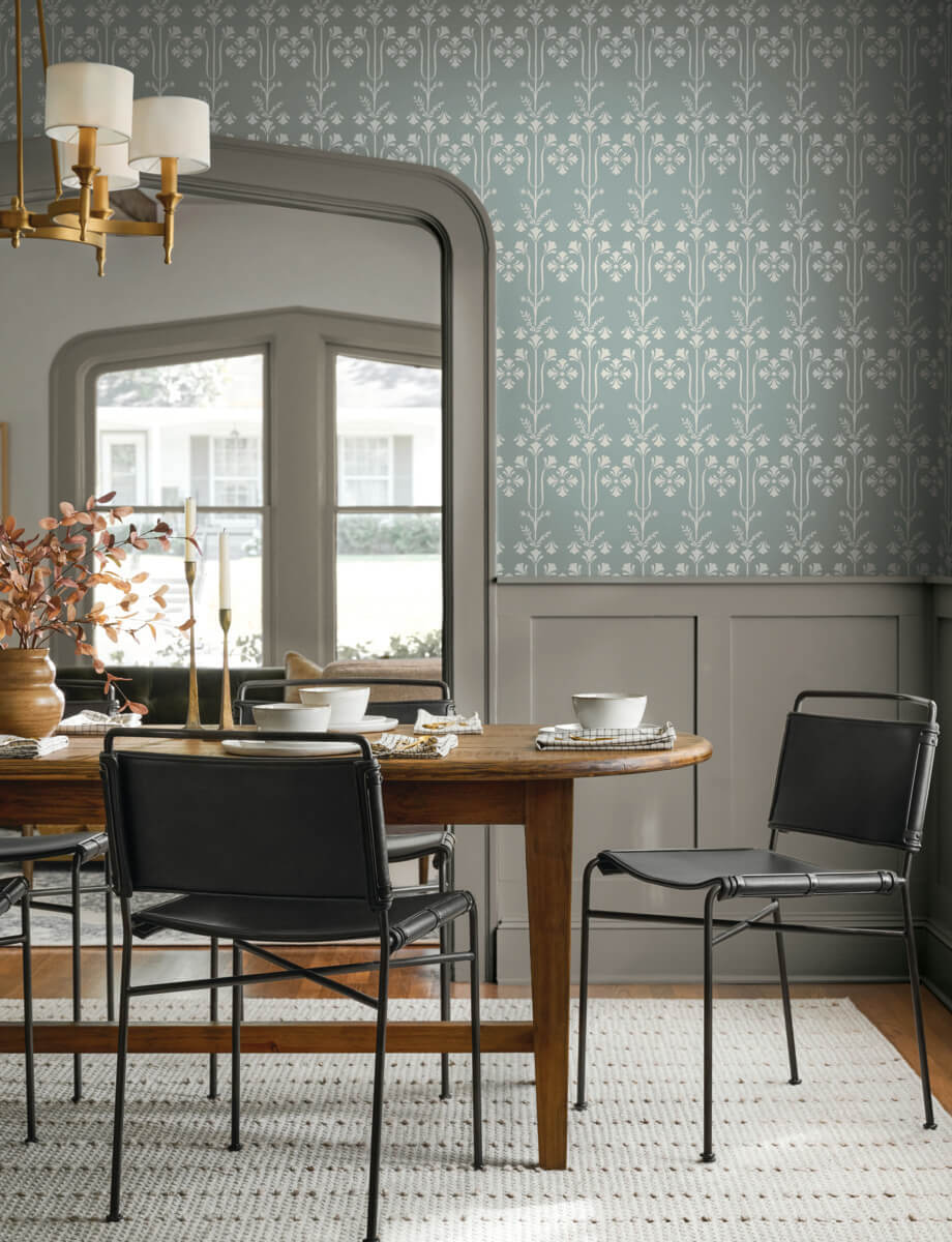 Magnolia Home Lydia Wallpaper - Blue