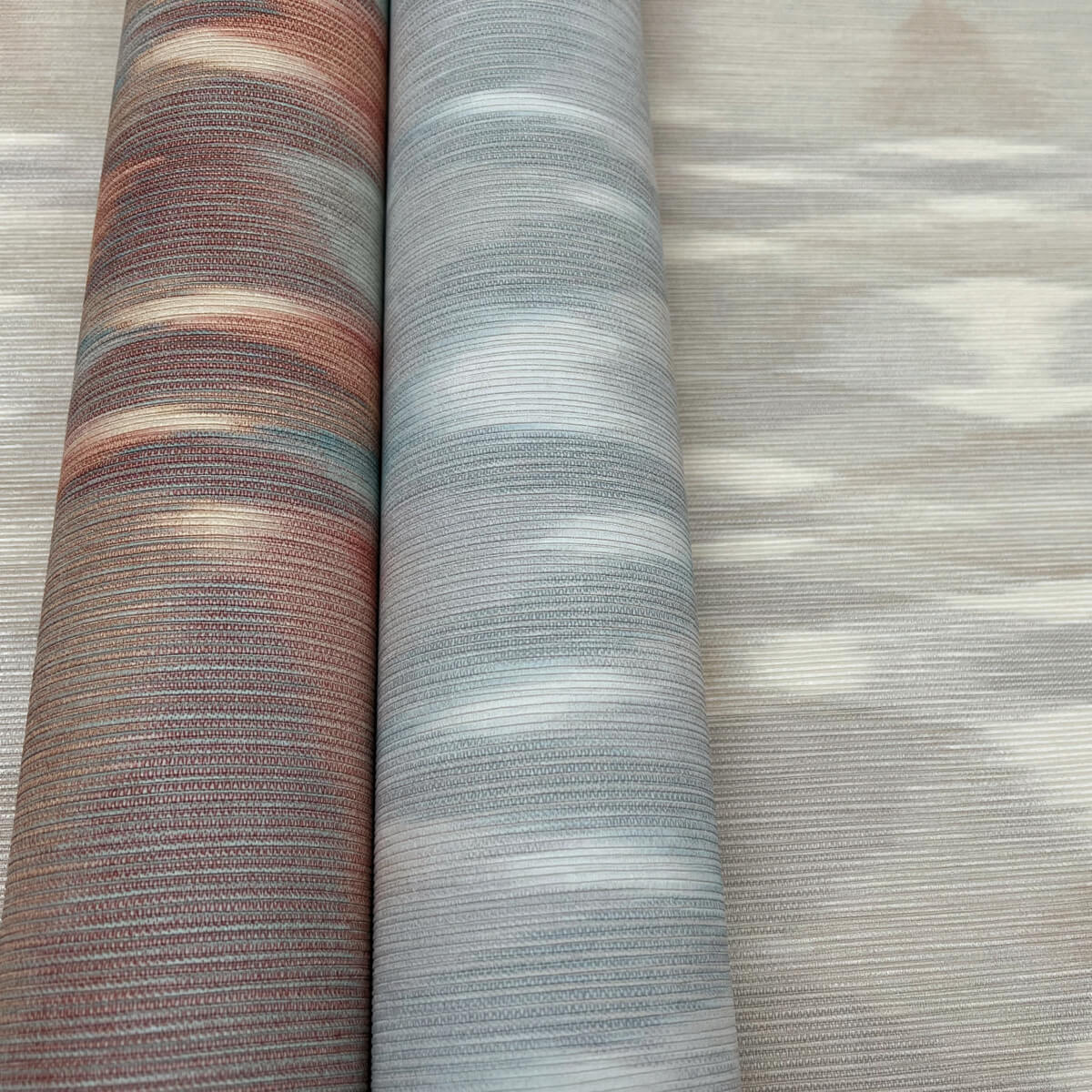 Missoni Home Sunrise Flame Wallpaper Sample - Beige