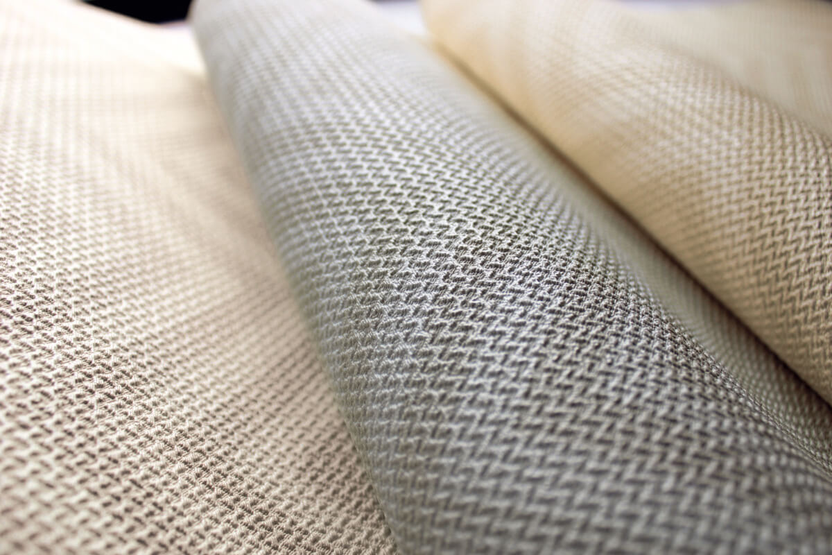 Missoni Home Macro Chevron Wallpaper Sample - Beige & Cream