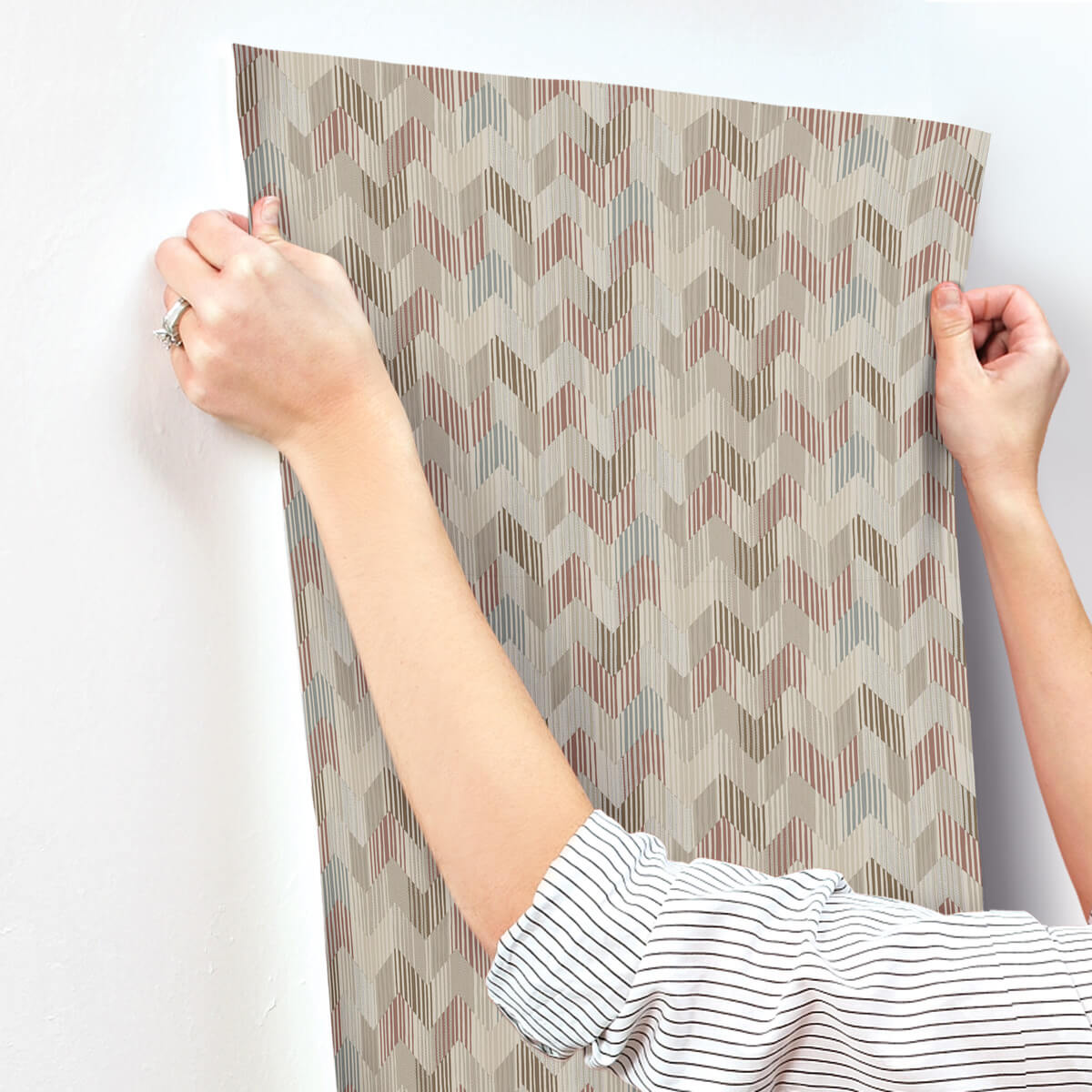 Missoni Home Betulle Wallpaper Sample - Multicolor