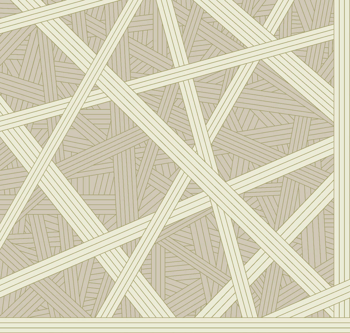 Missoni Home Nastri Wallpaper Sample - Warm Neutral